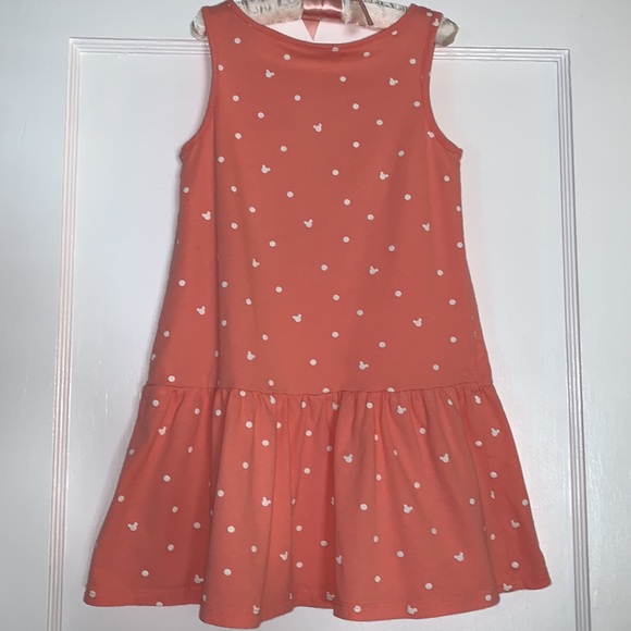 H&M Disney Minnie Mouse Purse Orange Tank Dress 4-6 - Picture 8 of 11